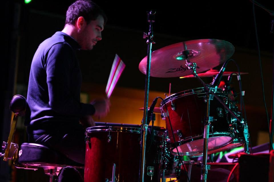 Drum action - big stage